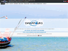 Tablet Screenshot of daratours.com